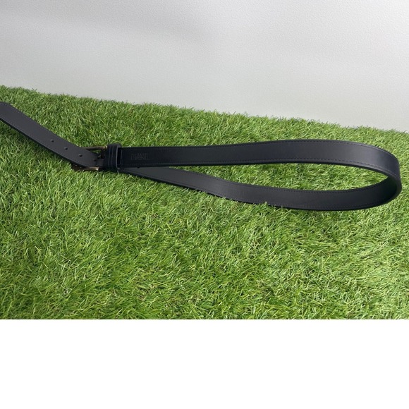 Duluth Trading Co Men Black Full Grain Italian Leather Belt 40 Made in US 85362B - Picture 3 of 8